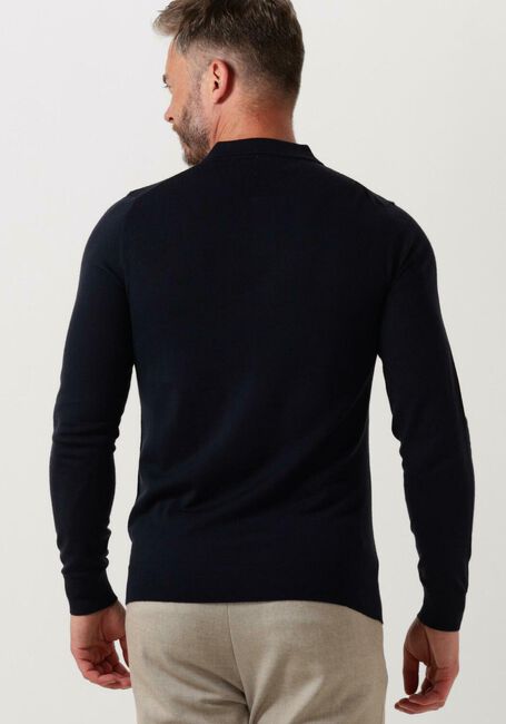 PROFUOMO Polo POLO LONGSLEEVE Bleu foncé - large