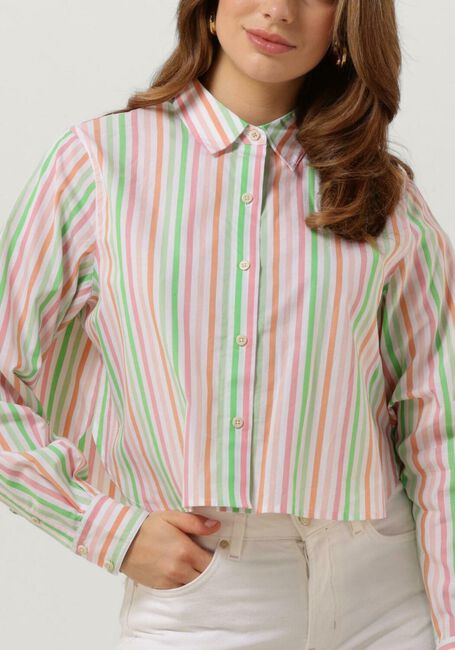 Multi SCOTCH & SODA  MULTI STRIPED BOXY FIT SHIRT - large