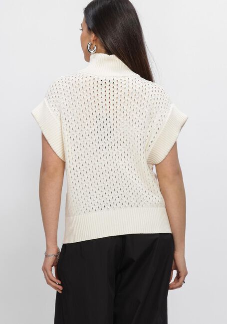 SIMPLE Haut SHORT SLEEVE TOP Cr&egrave;me - large