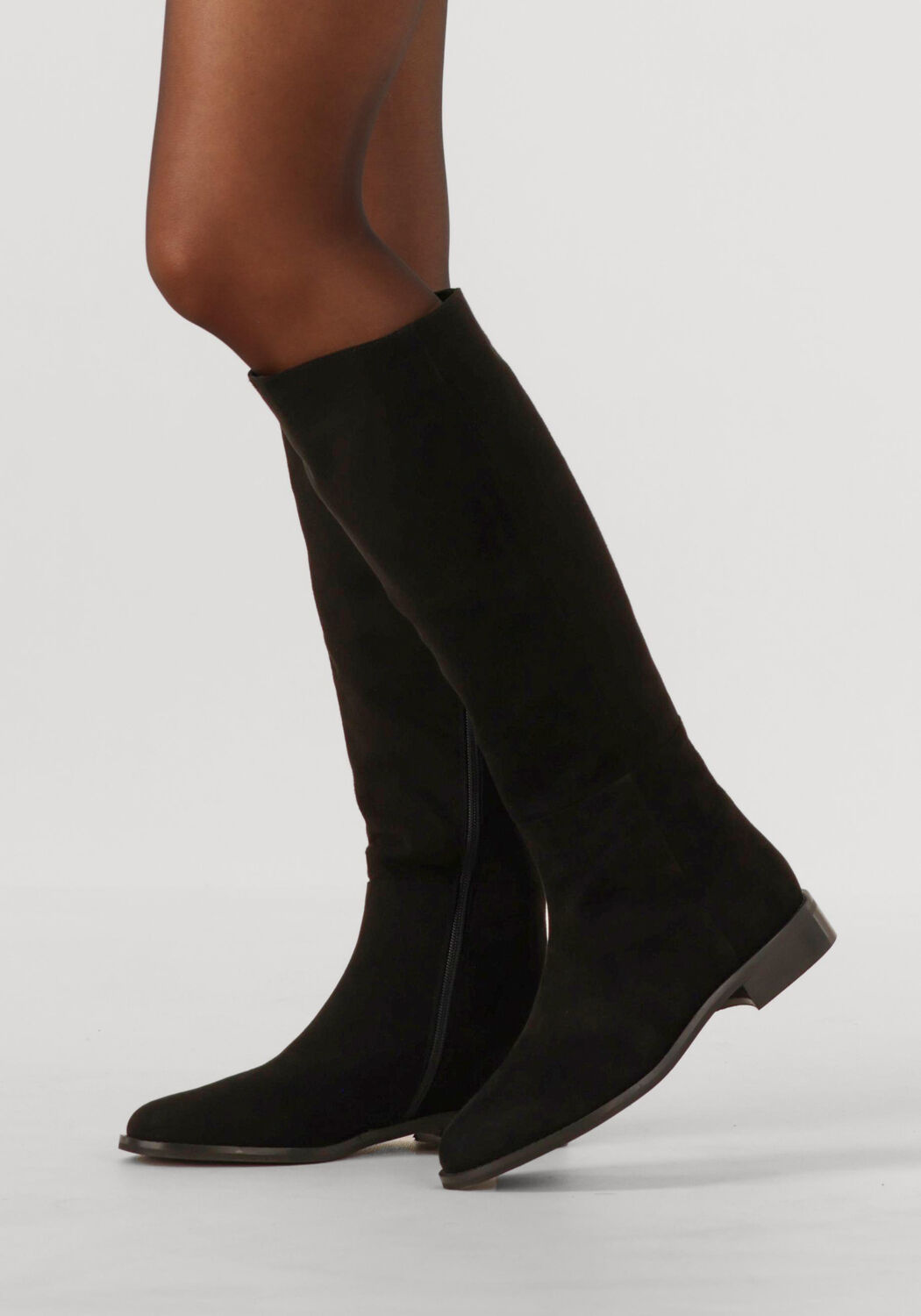 NOTRE-V Bottes hautes 3496 en noir - large