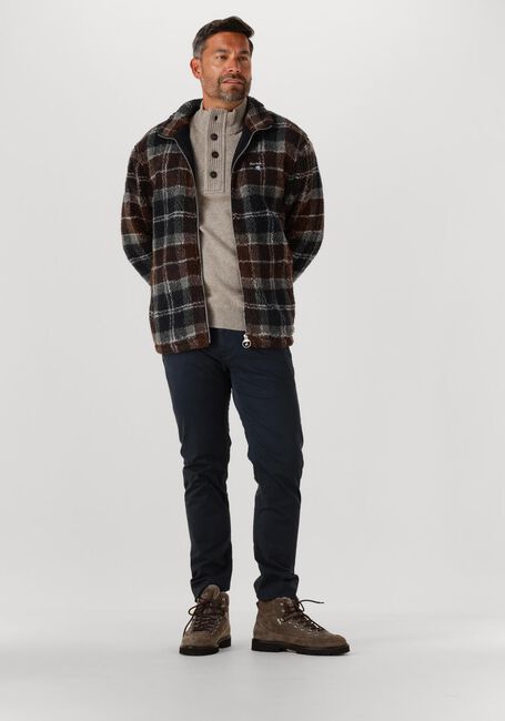 BARBOUR TARTAN FLEECE ZIP THROUGH - large