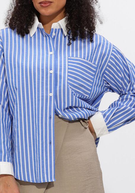 MOVES RHONIE SHIRT 4626 Blouses en bleu - large