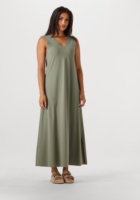 Olijf PENN & INK Midi jurk DRESS - large