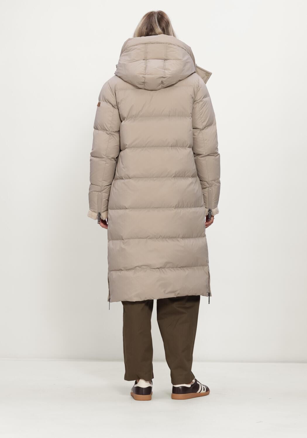Beige MOSCOW Gewatteerde jas 07-08-XENIA-1 - large