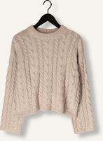 ROUGE EDIT Pull ROUDARLENE LS O-NECK KNIT en beige ROUGE EDIT Pull ROUDARLENE LS O-NECK KNIT en beige - medium