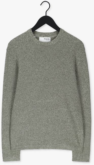 SELECTED HOMME Pull SLHROCKS LS KNIT CREW NECK G N Olive - large