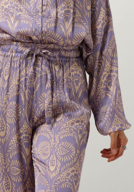 Lila AMAYA AMSTERDAM Wijde broek LEAF - large