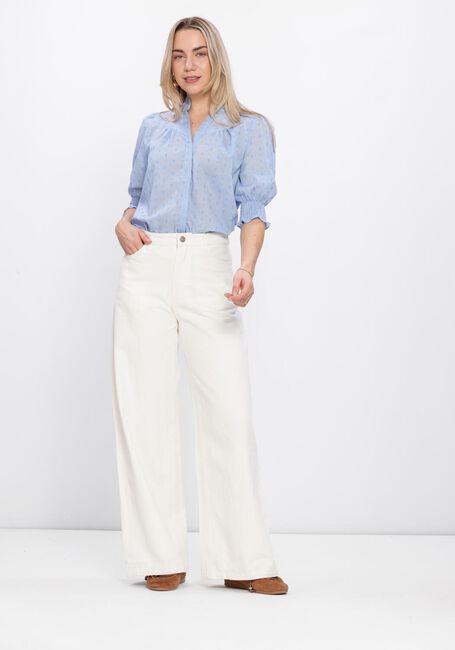 NEO NOIR DIANA DOBBY S BLOUSE Blouses Bleu clair - large