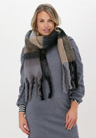 YEHWANG SJAAL MET FRANJES Foulard en gris - medium