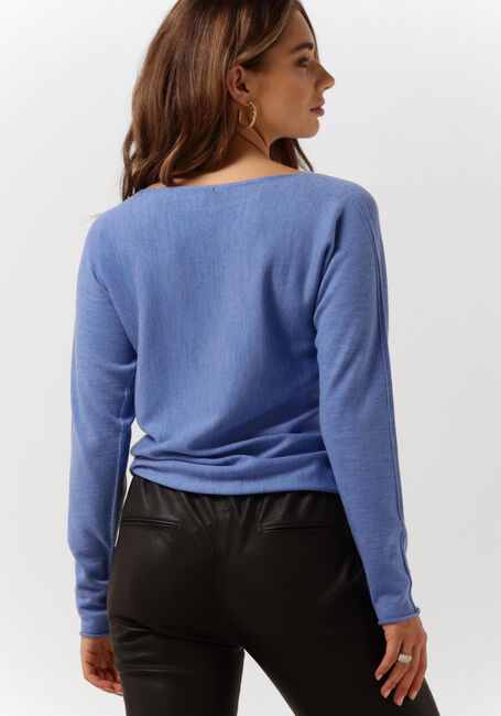 Blauwe BELLAMY Trui JUDITH MERINO - large