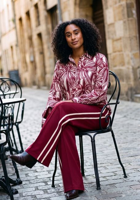 POM AMSTERDAM MILA RIBBON RED Blouses Bordeaux - large
