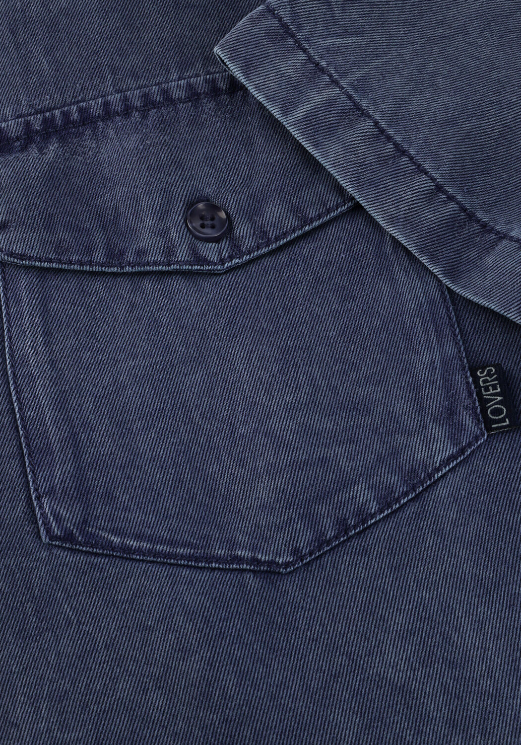 SILVIAN HEACH Haut SHIRT AMARA Bleu fonc&eacute; - large