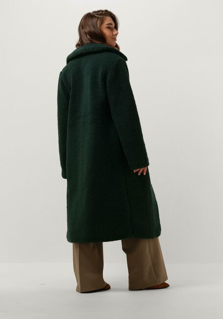 Donkergroene ANOTHER LABEL Faux fur jas MOUSSY COAT - large