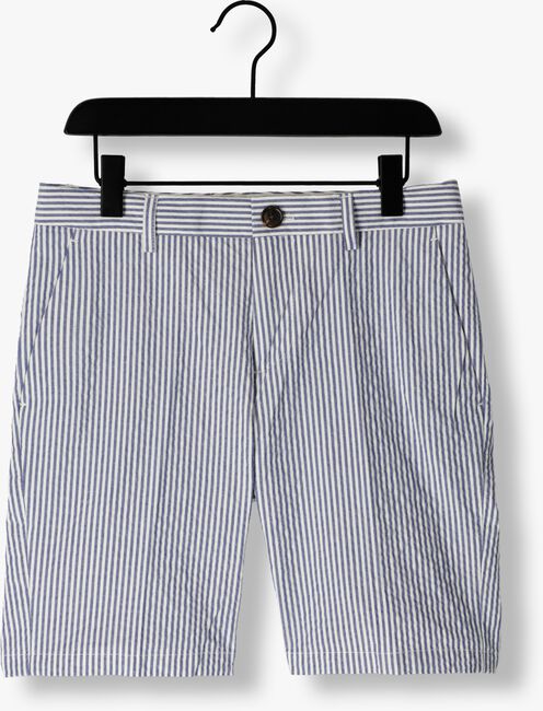 SCOTCH & SODA Pantalon courte SEERSUCKER CHINO SHORTS Bleu clair - large