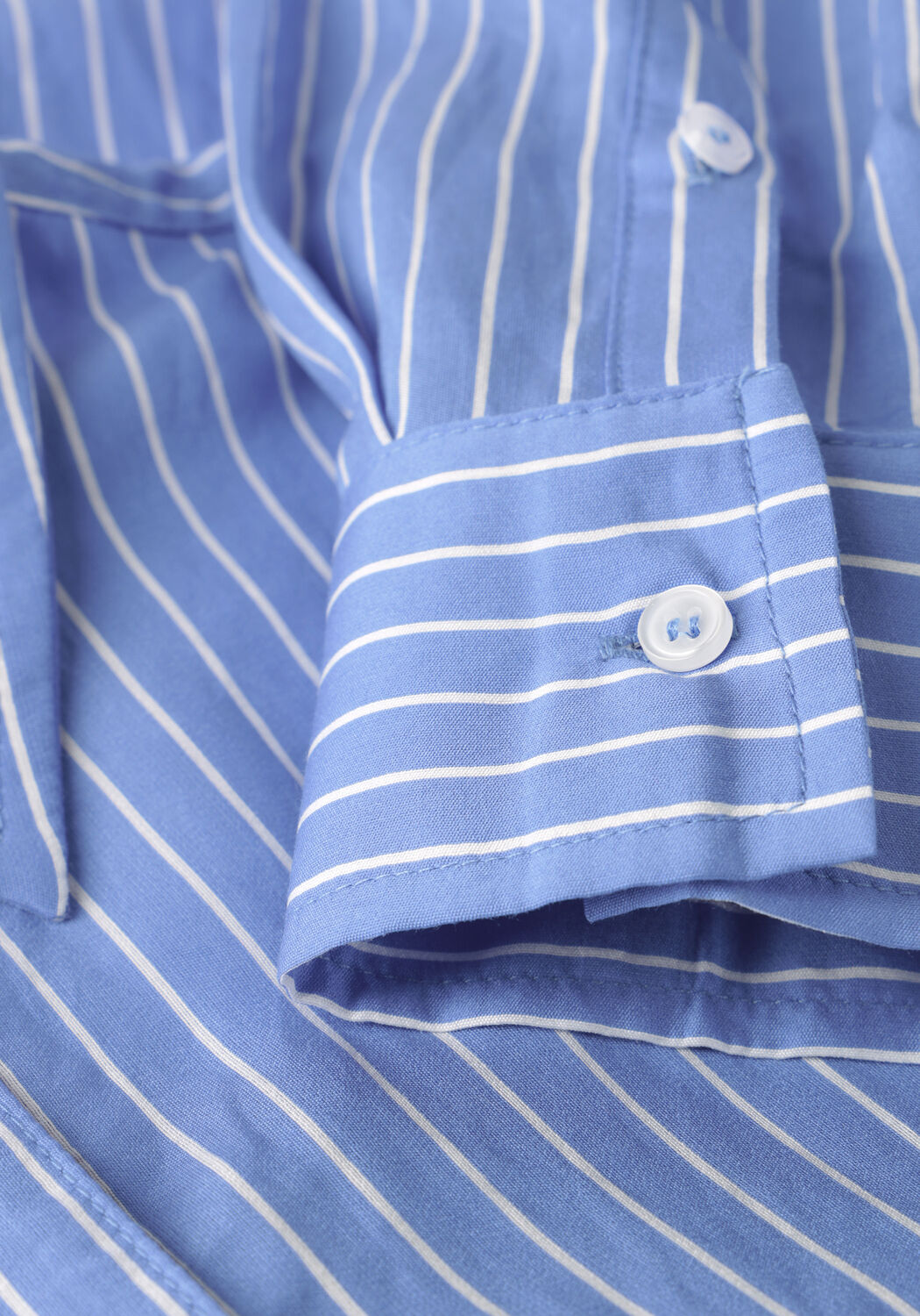 BY-BAR LISE STRIPE BLOUSE Blouses en bleu - large