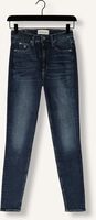 Donkerblauwe CALVIN KLEIN Slim fit jeans HIGH RISE SKINNY Donkerblauwe CALVIN KLEIN Slim fit jeans HIGH RISE SKINNY - medium