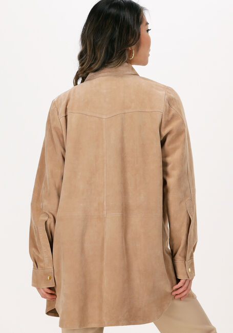 Beige IBANA Leren jas TAX - large