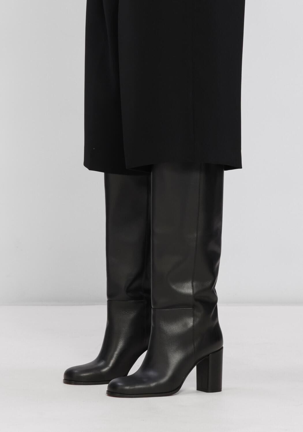 TORAL Bottes hautes SERENA en noir - large