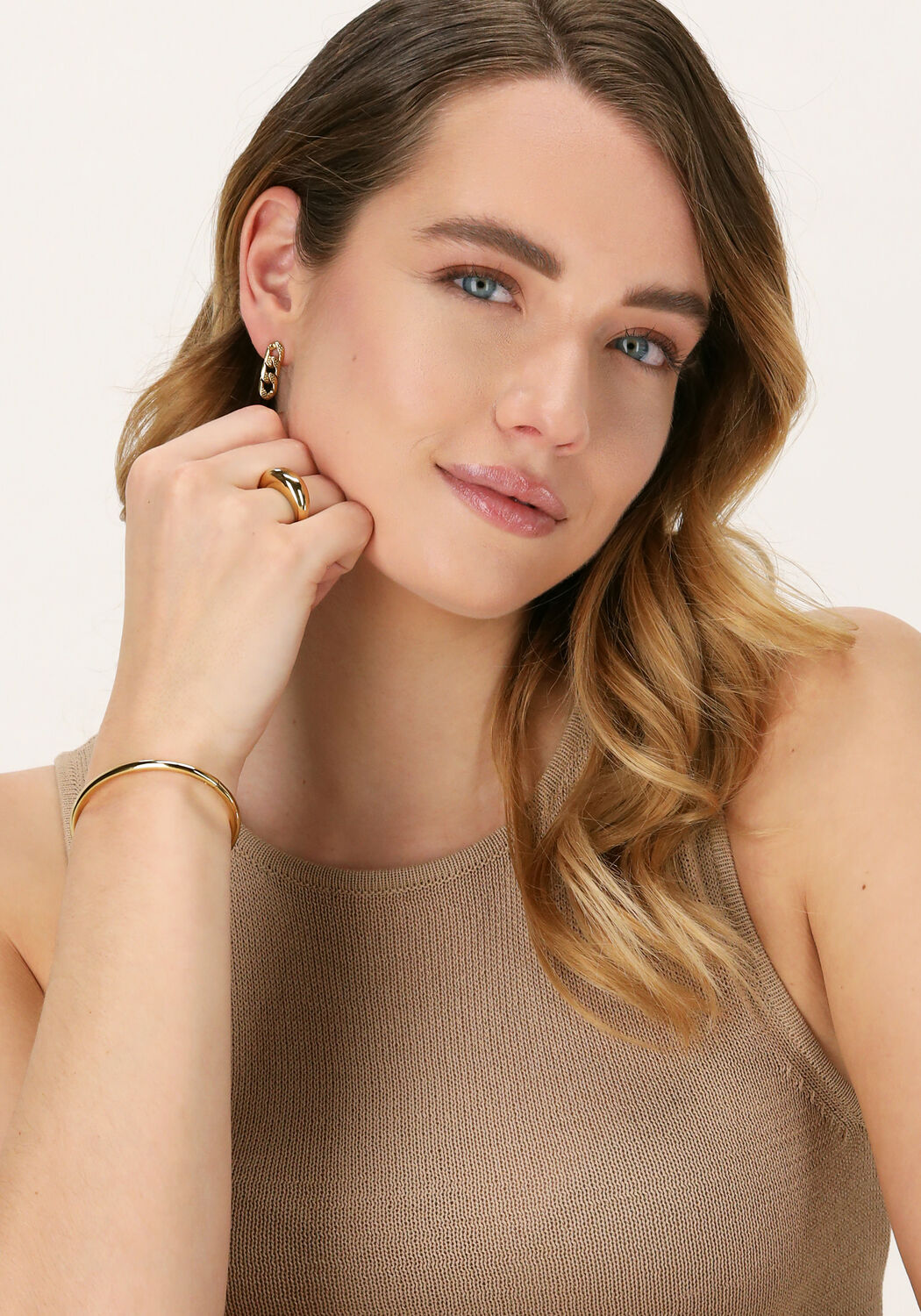 NOTRE-V Sieraad RING ZEGEL ONE SIZE - large