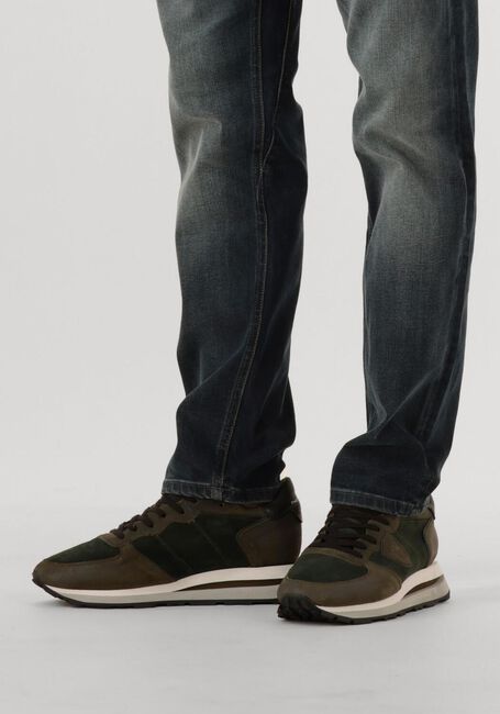 PHILIPPE MODEL Baskets basses TROPEZ HAUTE LOW MAN en vert - large