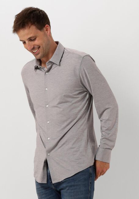 Grijze BOSS BLACK Klassiek overhemd P-HANK-S-KENT-C1-222 - large
