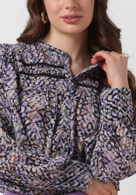 AAIKO DAIMY FLOWER TIE DYE PES 522 Blouses Bleu foncé - large