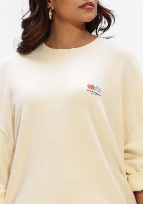 Creme AMERICAN VINTAGE Sweater ATUBAY - large