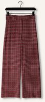 VANILIA Pantalon TARTAN TWEED TUBE en rouge VANILIA Pantalon TARTAN TWEED TUBE en rouge - medium