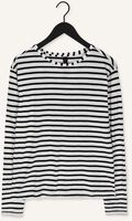 Gebroken wit 10DAYS Top LONGSLEEVE TEE STRIPES Gebroken wit 10DAYS Top LONGSLEEVE TEE STRIPES - medium