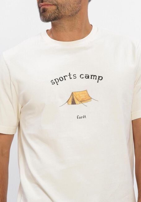 FOR&Eacute;T T-shirt SPORTS T-SHIRT Cr&egrave;me - large