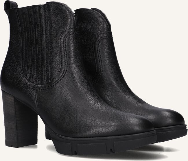 Zwarte PAUL GREEN Enkellaarsjes 9033 Zwarte PAUL GREEN Enkellaarsjes 9033 - large