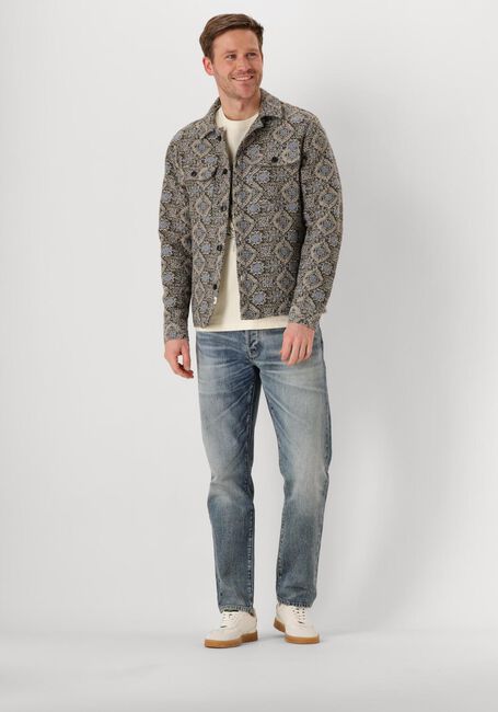 ANERKJENDT AKOSCAR JAQUARD OVER SHIRT Chemises en bleu - large