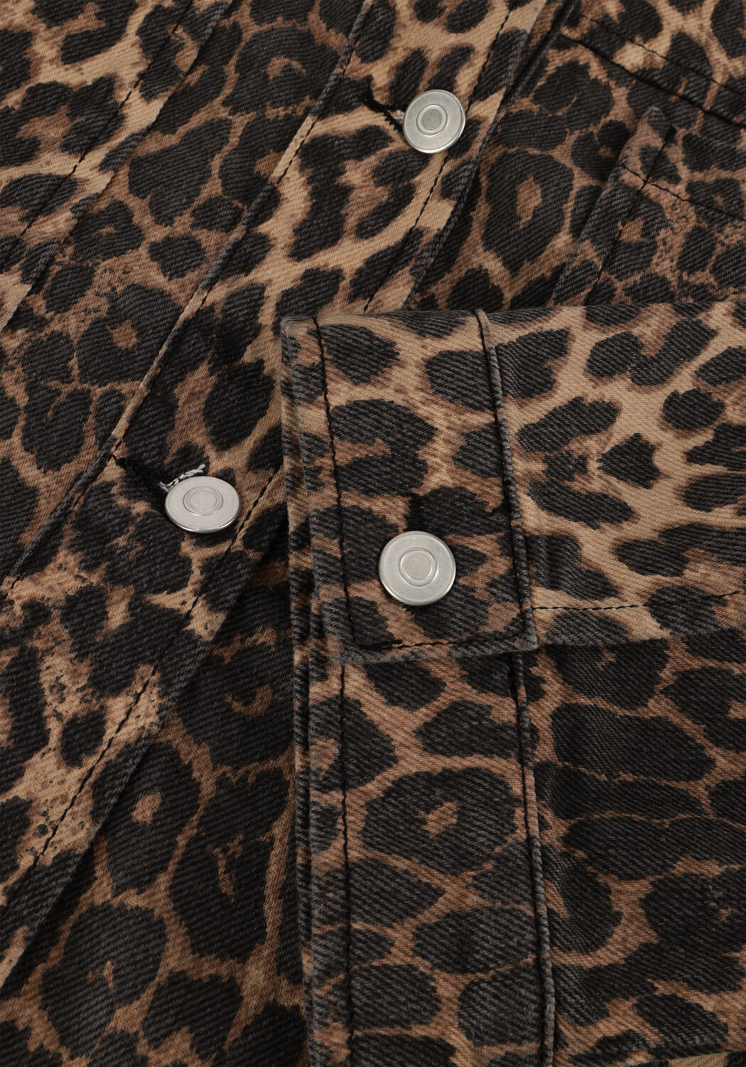 Bruine NEO NOIR Jack EMILIA LEOPARD JACKET - large