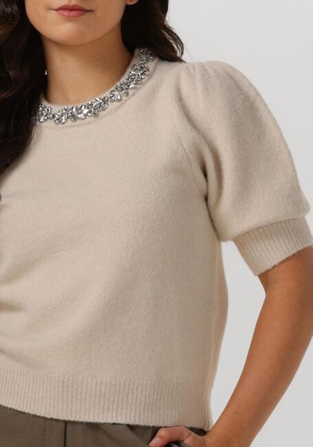 NEO NOIR Pull MAIA STONE KNIT BLOUSE Écru - large