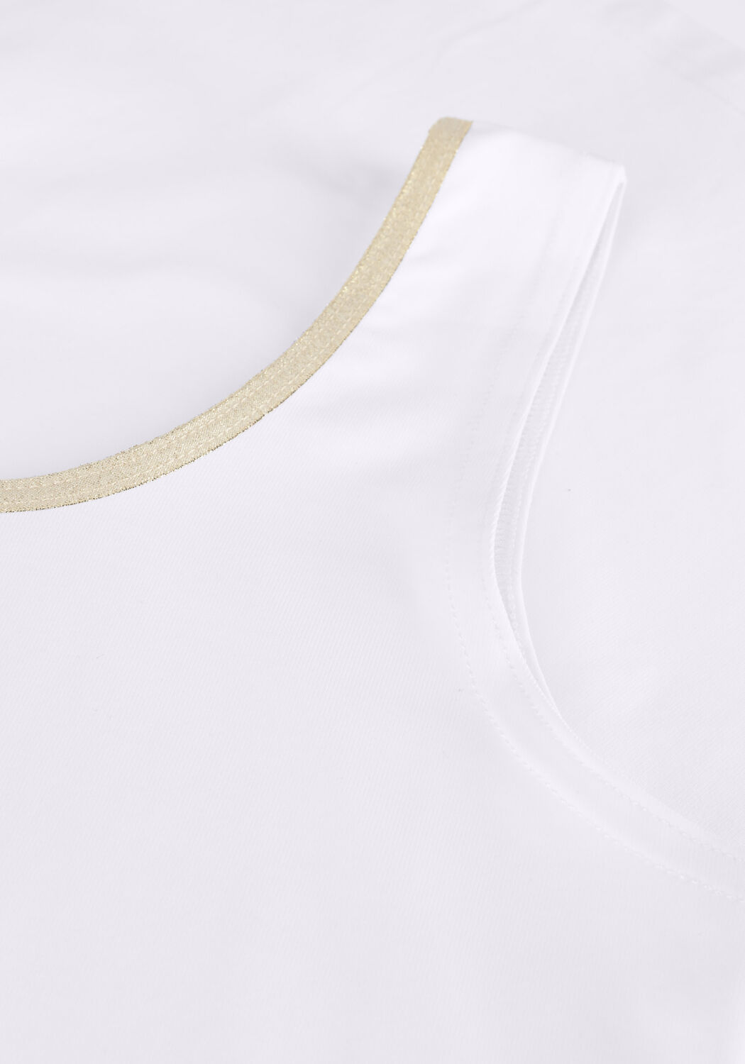 Witte NUKUS Top JUBA SINGLET I - large