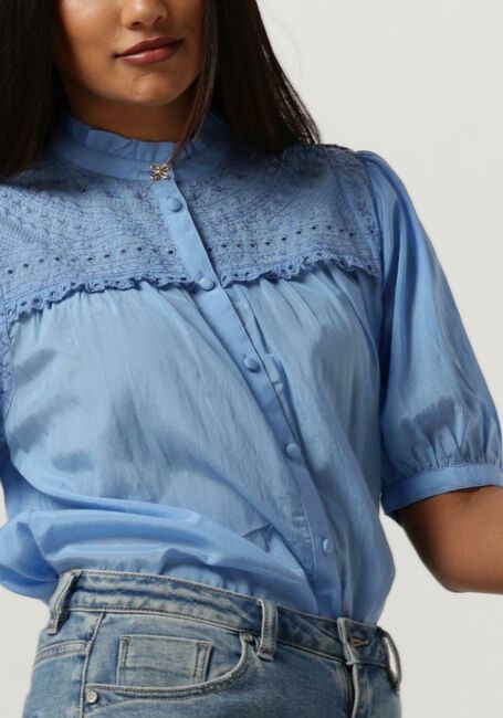 Blauwe FABIENNE CHAPOT  TOOTSIE SS BLOUSE - large