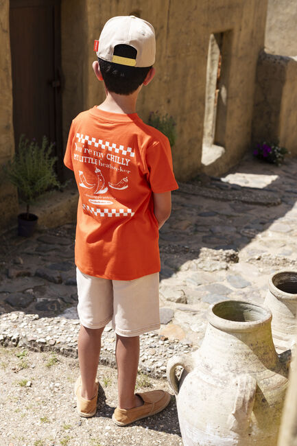AMMEHOELA T-shirt ZOE en orange - large
