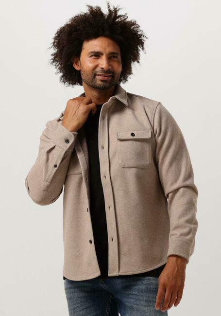 DSTREZZED Surchemise ULRIK OVERSHIRT en beige - large