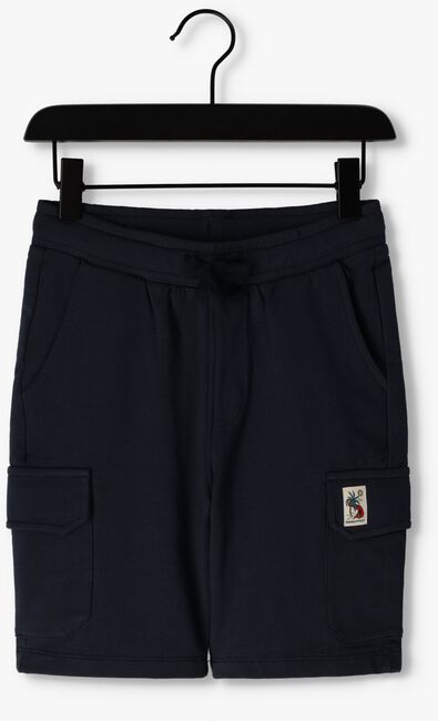 MOODSTREET Pantalon courte CARGO SWEATSHORTS WITH SIDEPOCKETS Bleu foncé - large