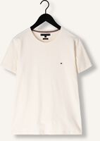 TOMMY HILFIGER T-shirt STRETCH SLIM FIT TEE en beige TOMMY HILFIGER T-shirt STRETCH SLIM FIT TEE en beige - medium