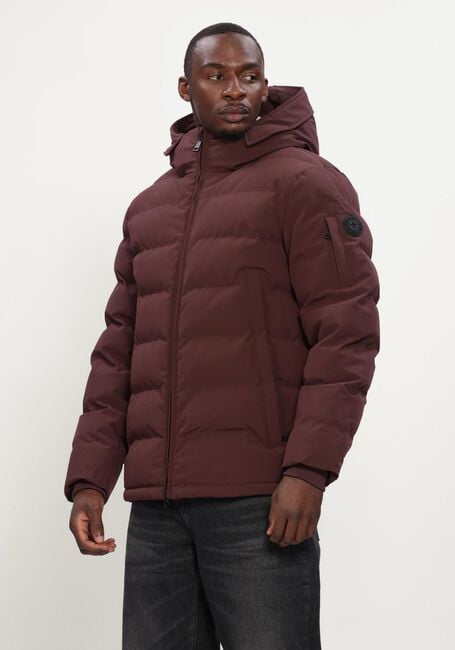 AIRFORCE Veste matelass&eacute; MITCHELL PARKA en marron - large