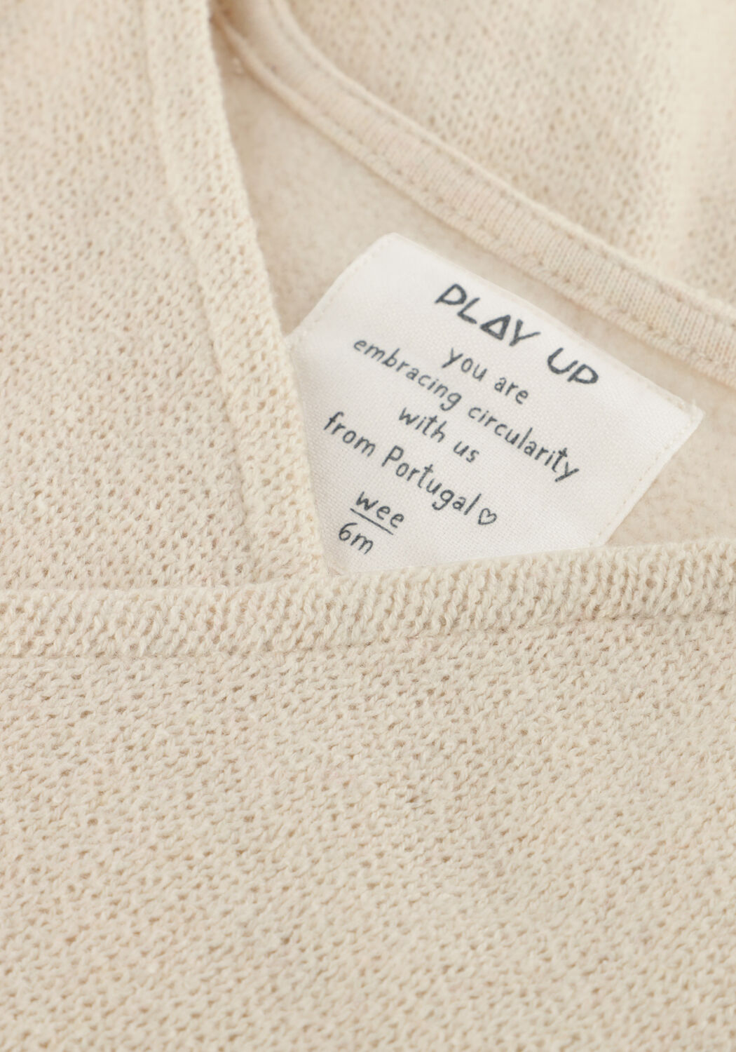 Ecru PLAY UP  JERSEY JUMPSUIT NB - large