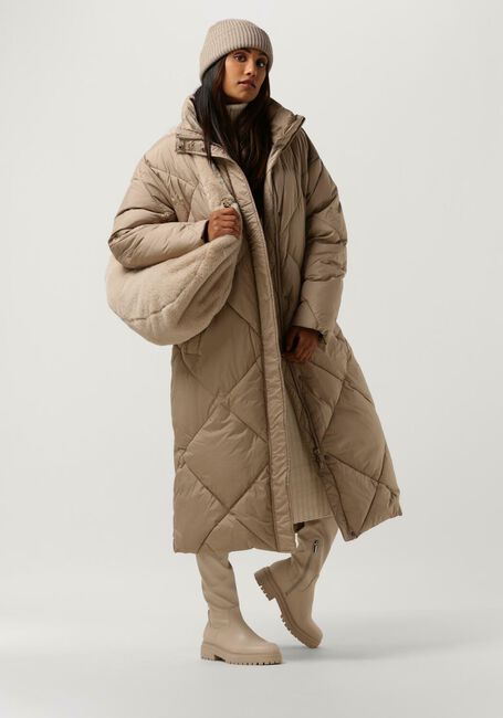 Beige NOTRE-V Gewatteerde jas PUFFER DIAMOND - large