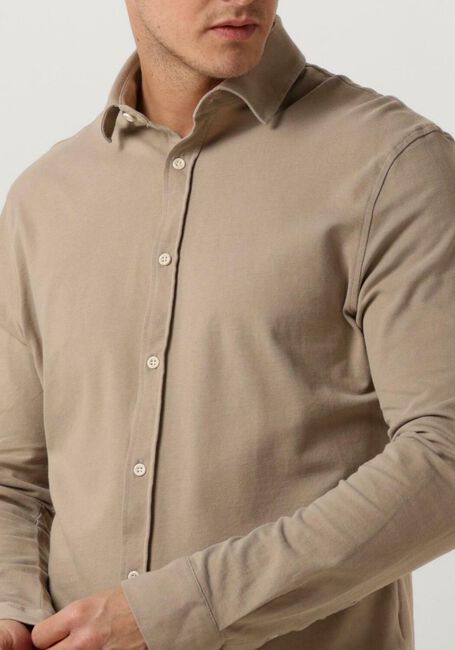 THE GOODPEOPLE Chemise décontracté STRONG en beige - large