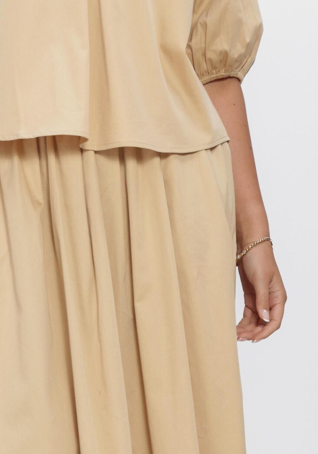 Beige AMAYA AMSTERDAM Broeken/jumpsuits SUTTON SKIRT - large