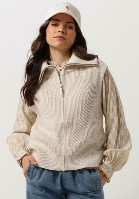 PENN & INK Gilet CARDIGAN 1 Sable - large