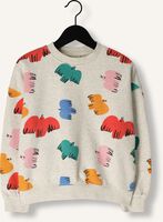 Grijze Jelly Mallow Sweater COLORFUL BIRD SWEATSHIRT Grijze Jelly Mallow Sweater COLORFUL BIRD SWEATSHIRT - medium