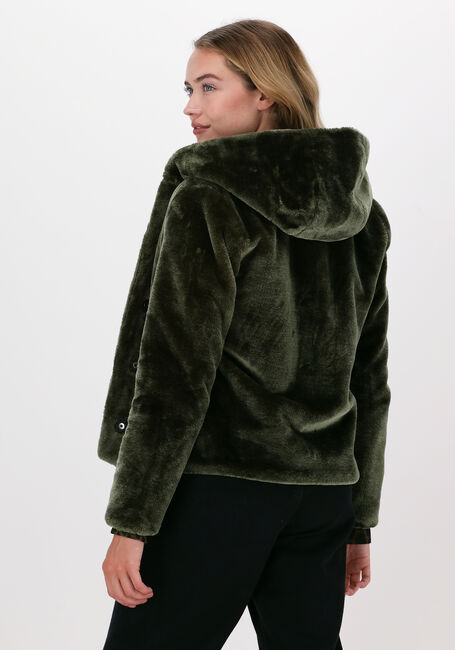 GIACOMO THE JACKET Manteau en fausse fourrure 13 LT FUR en vert - large