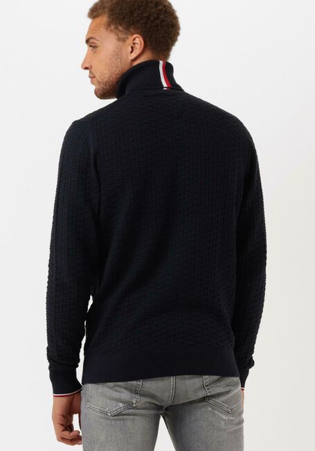 TOMMY HILFIGER Col roulé EXAGGERATED STRUCTURE ROLL NECK Bleu foncé - large