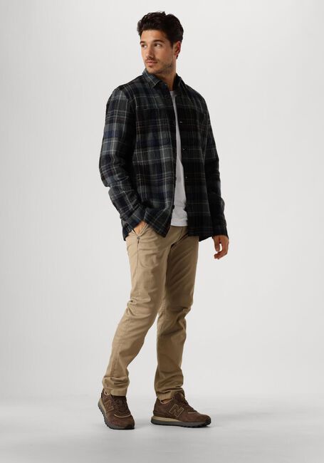 PME LEGEND Chemise décontracté LONG SLEEVE SHIRT DOBBY MATTWEAVE en gris - large